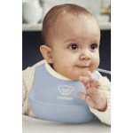 BabyBjorn Feeding Bib Set 2-Pack - Powder Blue